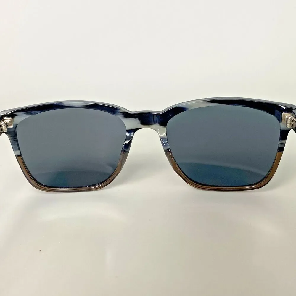 Warby Parker Barkley XW LBF 125 Sunglasses Blue Brown 59-19-150